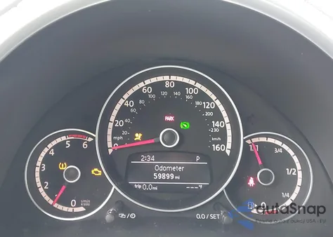 2013 Volkswagen Beetle 2.0L Tdi из США, поврежденный, VIN 3VWJL7AT3DM680988